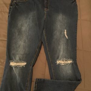 Plus size jeans